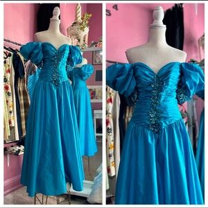 Alyce Designs Vintage Prom Dress